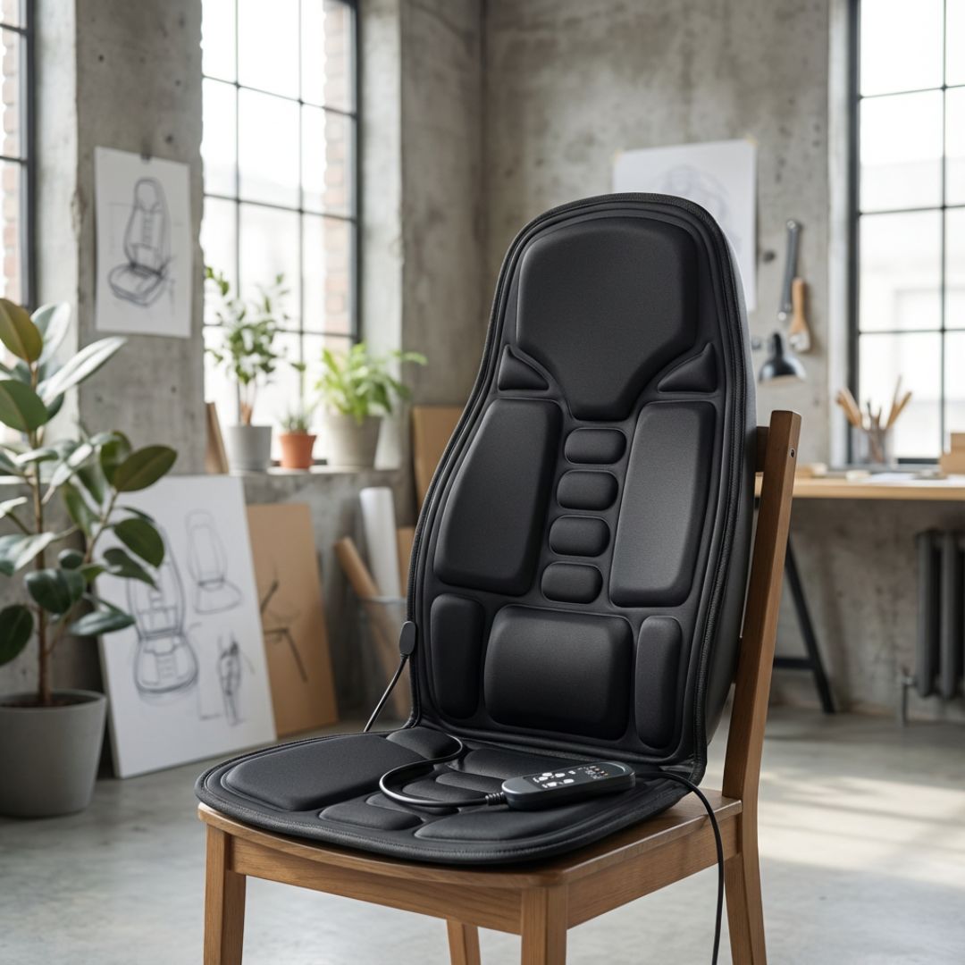 The Premium Massage Chair With Heated Back Neck Cushion