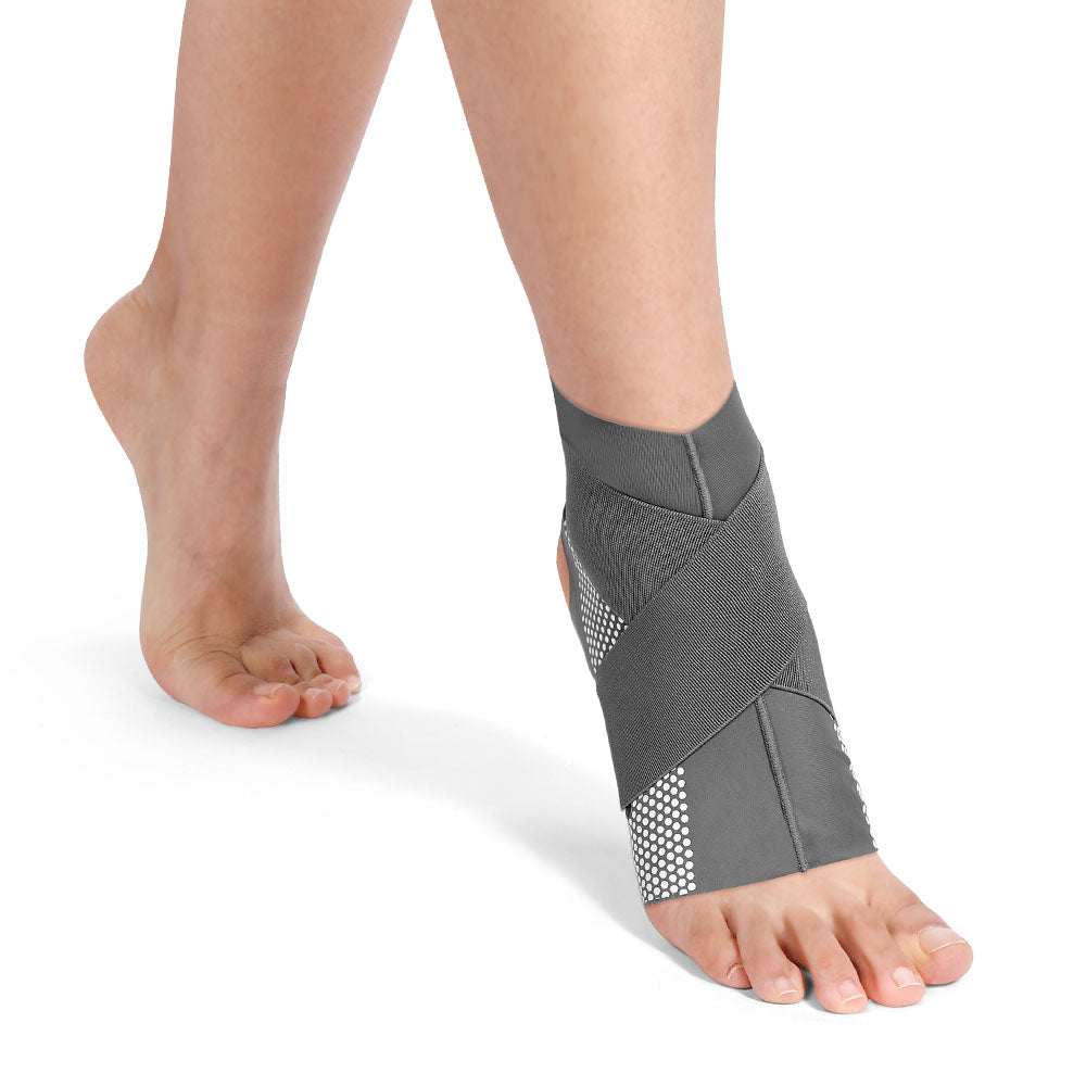 Flexible Fit Ankle Support Compression Sleeves 2 Pack