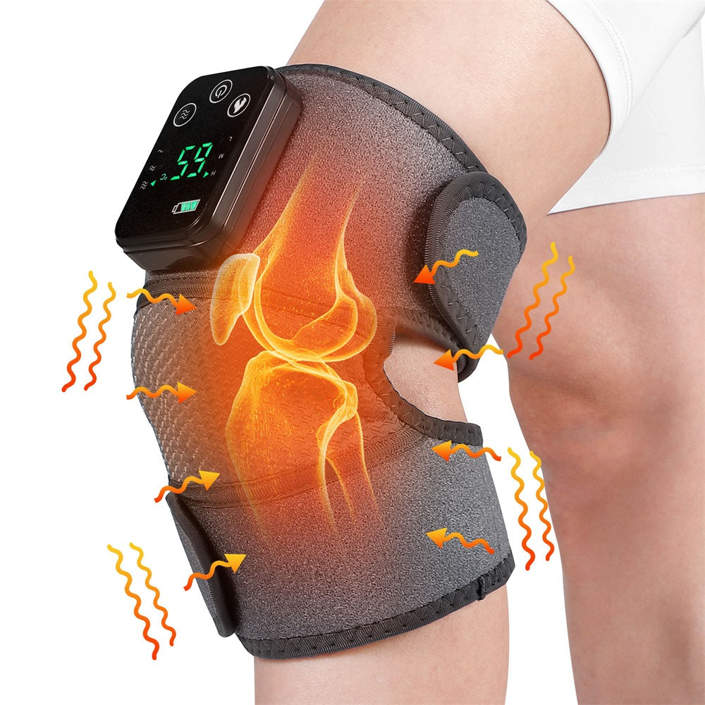 Thermal Knee Support with Soothing Massage for Pain Relief
