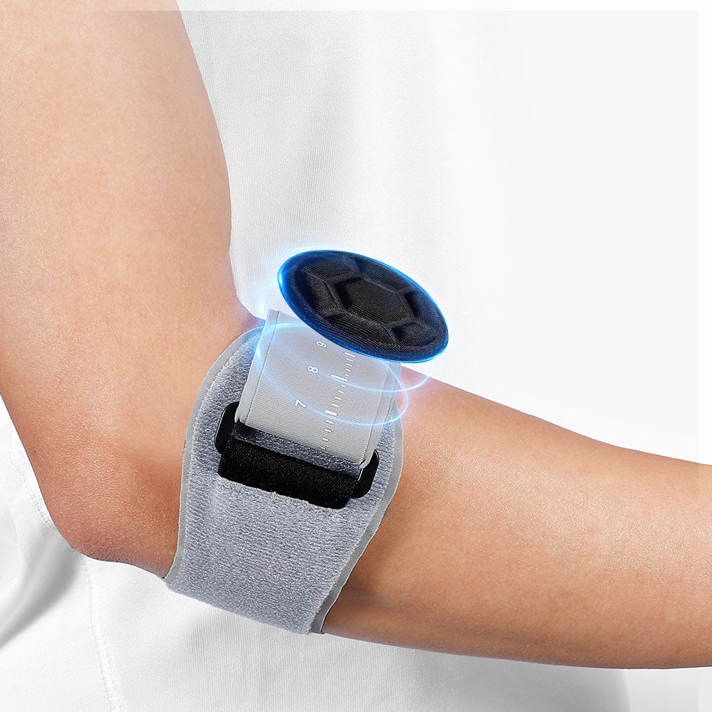 Breathable Elbow Support Strap for Athletes - 2 Pack