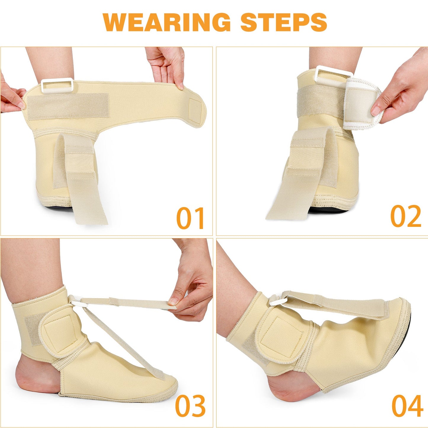 Comfortable Ankle Support Wrap for Drop Foot FAM01