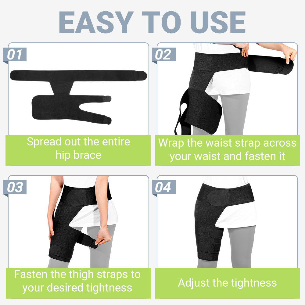 Universal Hip and Leg Support for Sciatica Pain Relief FHM03