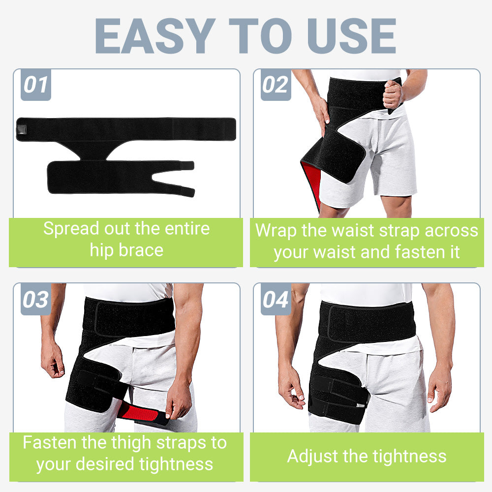 Universal Sciatica Support Wrap for Hip Relief FHM01