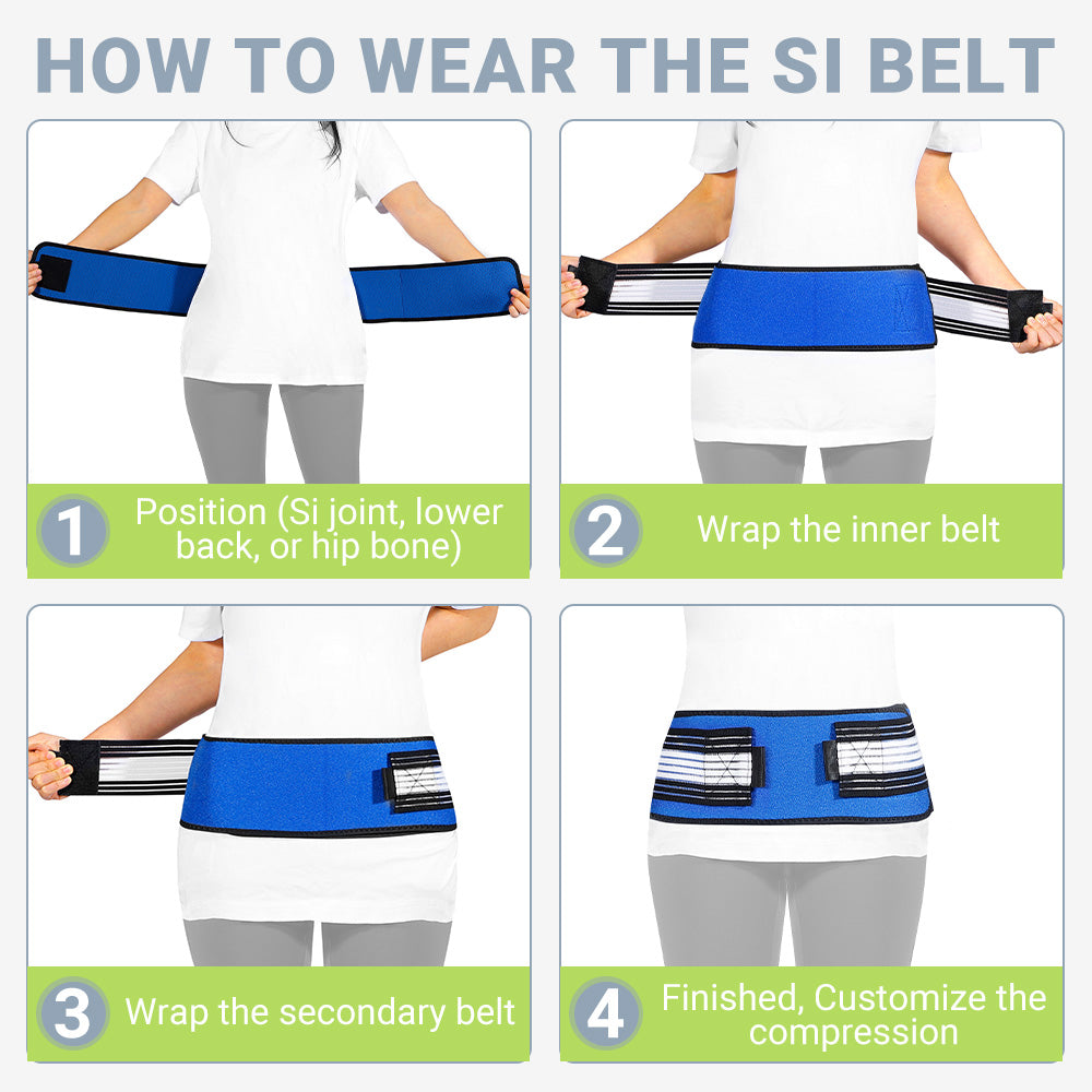 Neutral Supportive Sciatic Relief Hip Wrap Belt FHM02