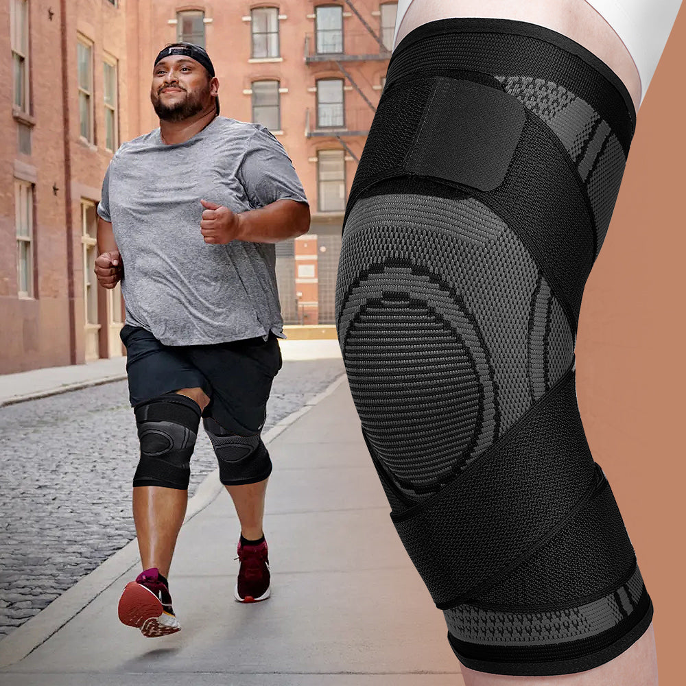 Flexible Fit Knee Support Sleeves 2 Pack Compression