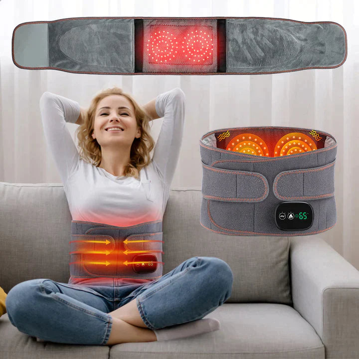 Infrared Heating Waist Massage Belt Vibration