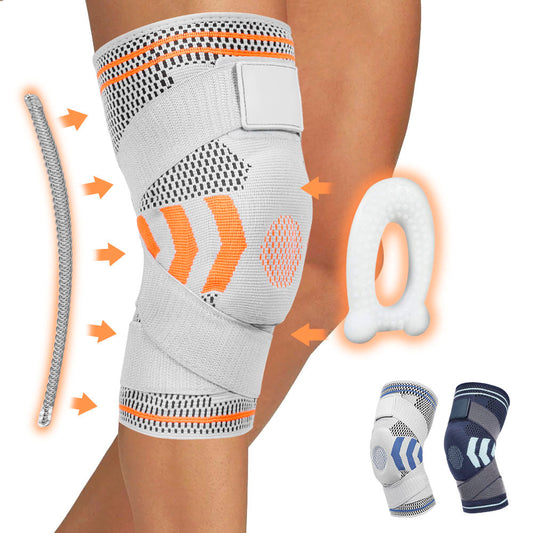 Comfortable Neoprene Knee Support Brace 2 Pack - Velthek