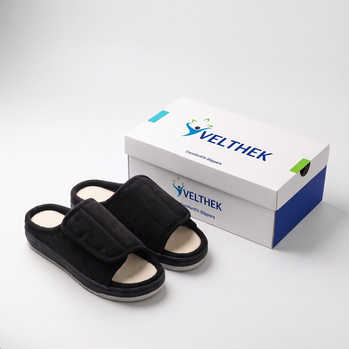 Velthek ComfortFit Diabetic Slippers