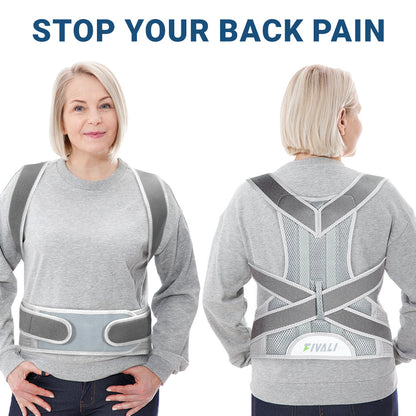 Adjustable Posture Corrector Back Support Brace FBR03