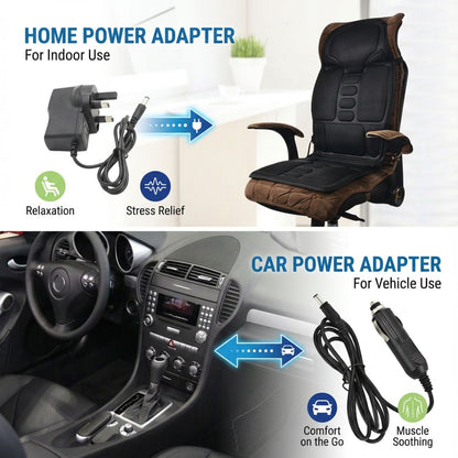 The Premium Massage Chair With Heated Back Neck Cushion