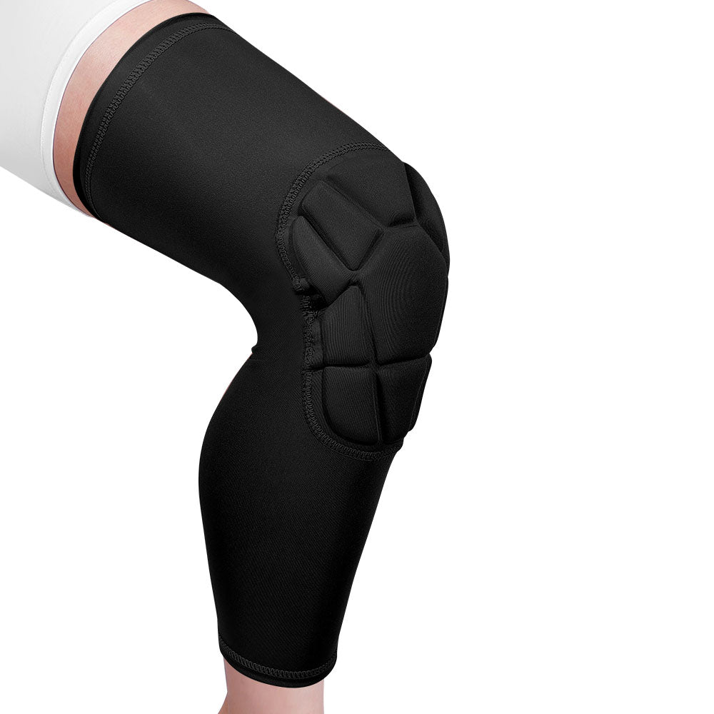 Premium Football Leg Guards with Pads and Grip - 2 Pack