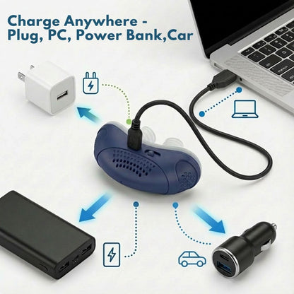 Micro CPAP Sleep Apnea Machine For Travel & Anti Snoring - CPAP Alternative