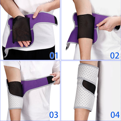 Flexible Neoprene Elbow Support Sleeves 2 Pack