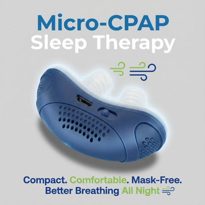 Micro CPAP Sleep Apnea Machine For Travel & Anti Snoring - CPAP Alternative