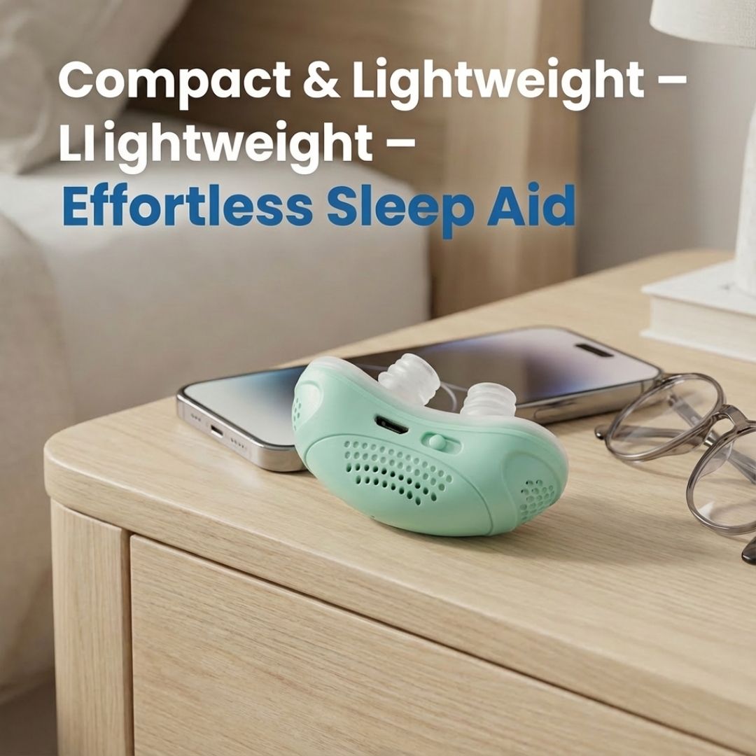 Micro CPAP Sleep Apnea Machine For Travel & Anti Snoring - CPAP Alternative