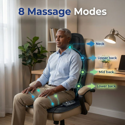 The Premium Massage Chair With Heated Back Neck Cushion