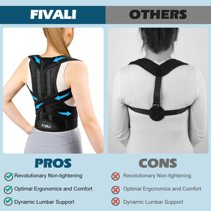 Adjustable Posture Corrector Back Support Brace FBR03