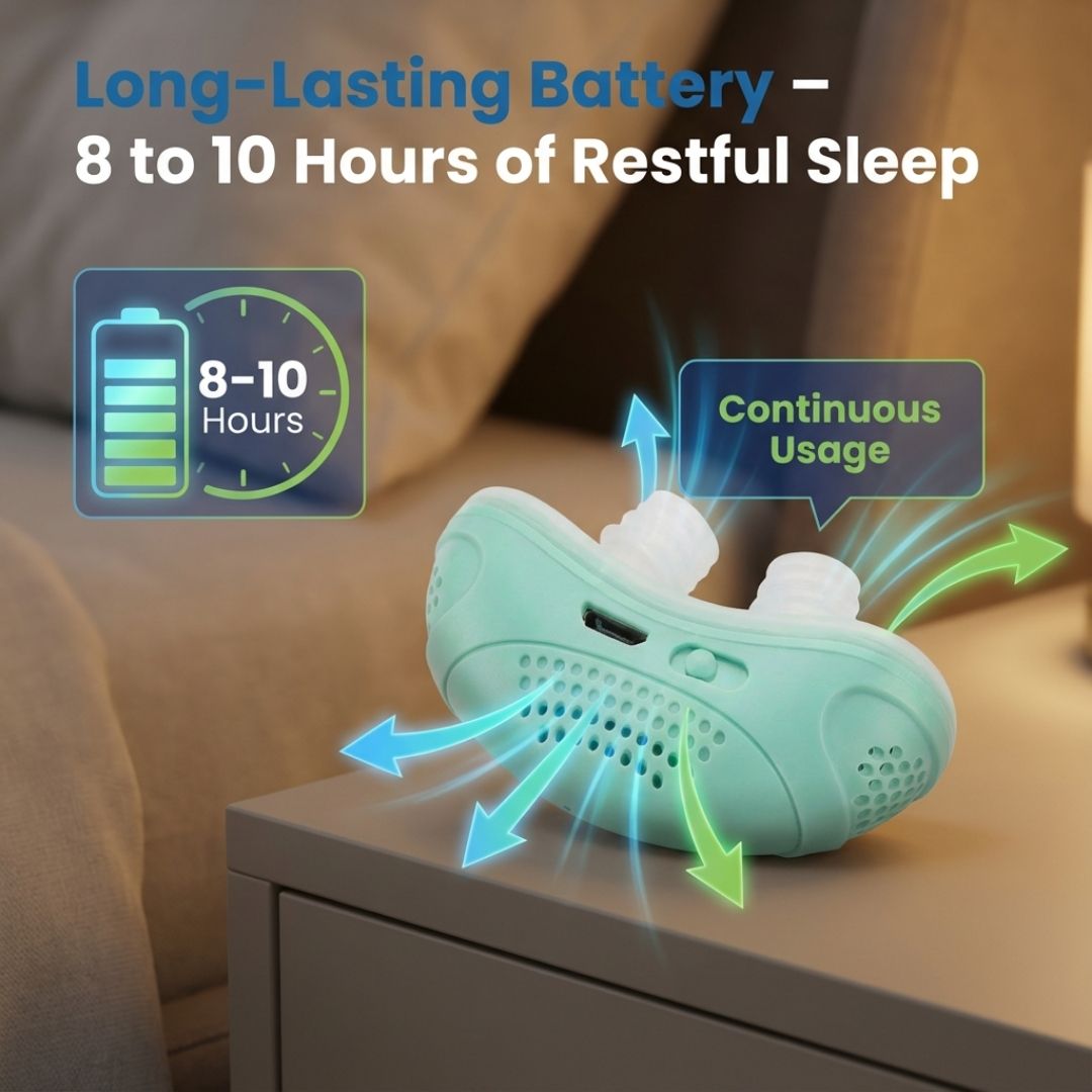 Micro CPAP Sleep Apnea Machine For Travel & Anti Snoring - CPAP Alternative