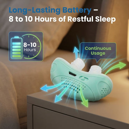 Micro CPAP Sleep Apnea Machine For Travel & Anti Snoring - CPAP Alternative