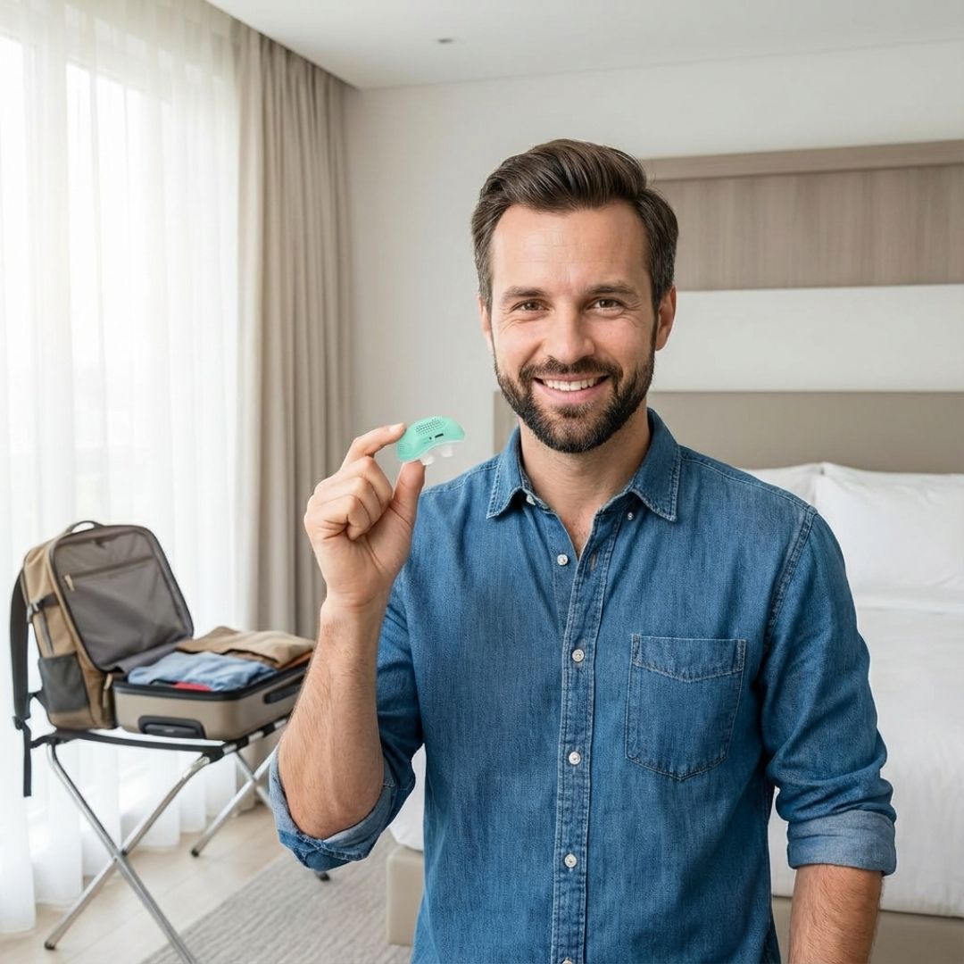 Micro CPAP Sleep Apnea Machine For Travel & Anti Snoring - CPAP Alternative