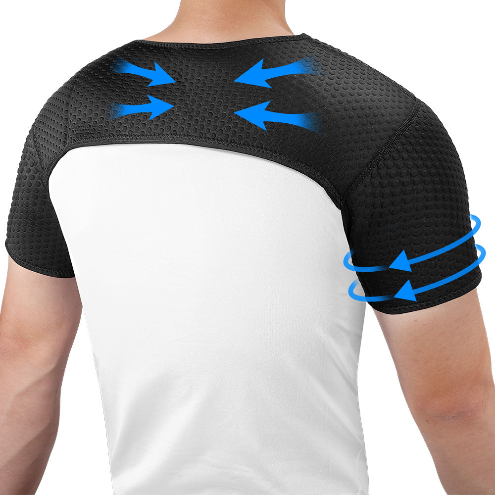 Premium Double Shoulder Support Sleeve for Active Wear - Velthek