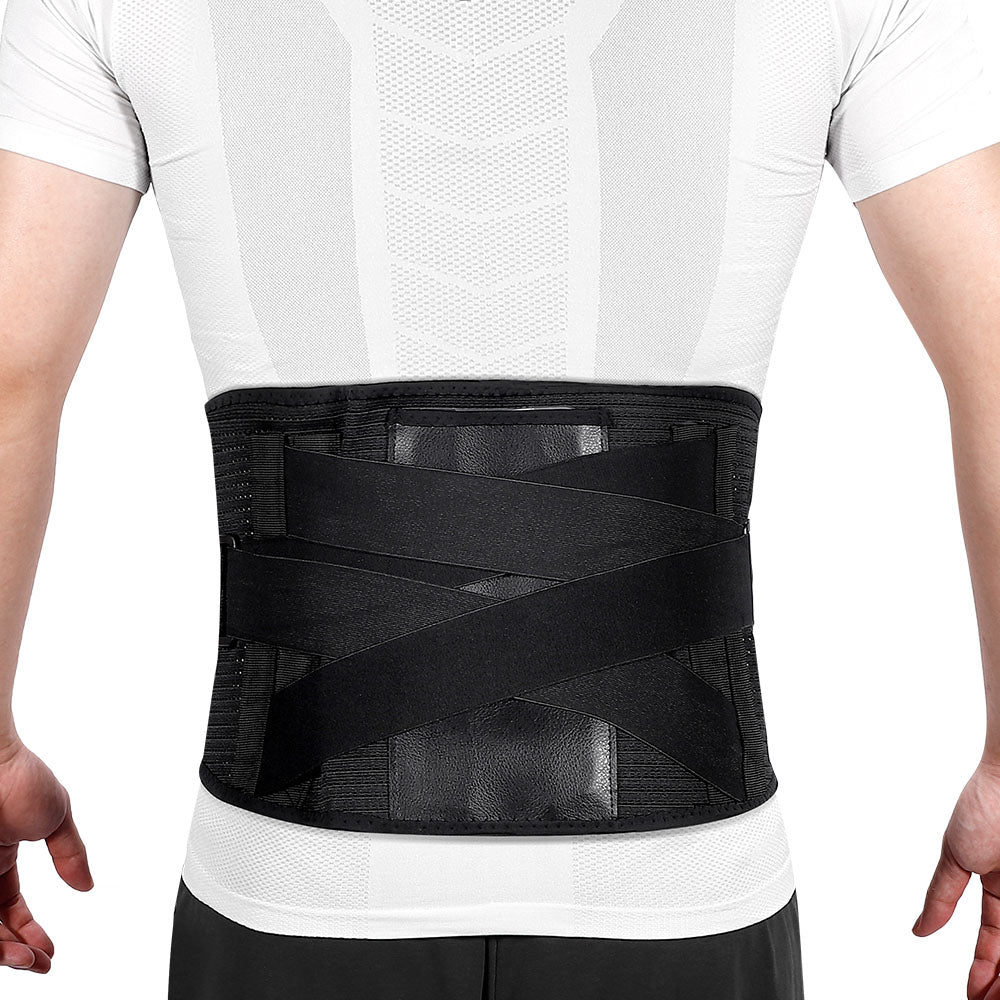 Warm Back Support Brace with Detachable Pad