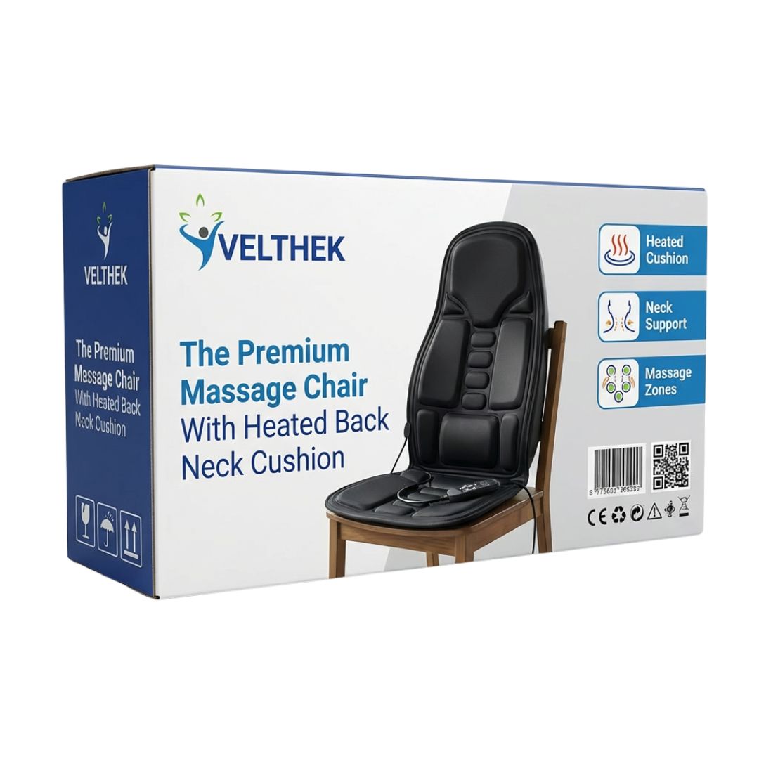 The Premium Massage Chair With Heated Back Neck Cushion