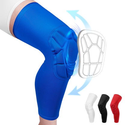 Premium Football Leg Guards with Pads and Grip - 2 Pack - Velthek