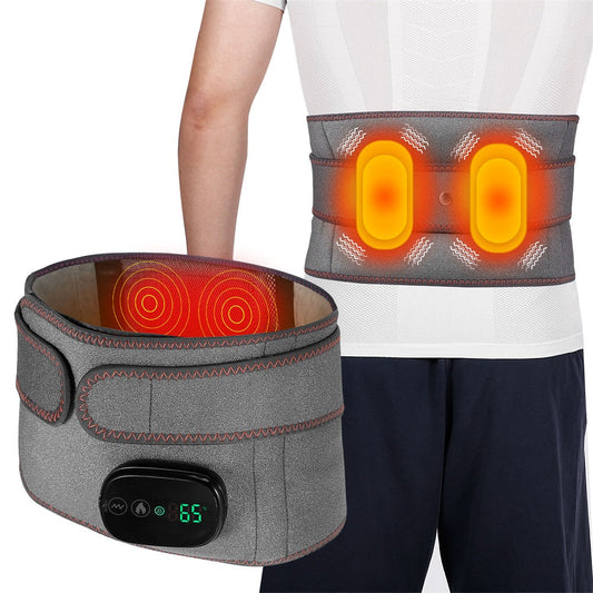 Wireless Back Support Massager with Thermal Heat Therapy - Velthek
