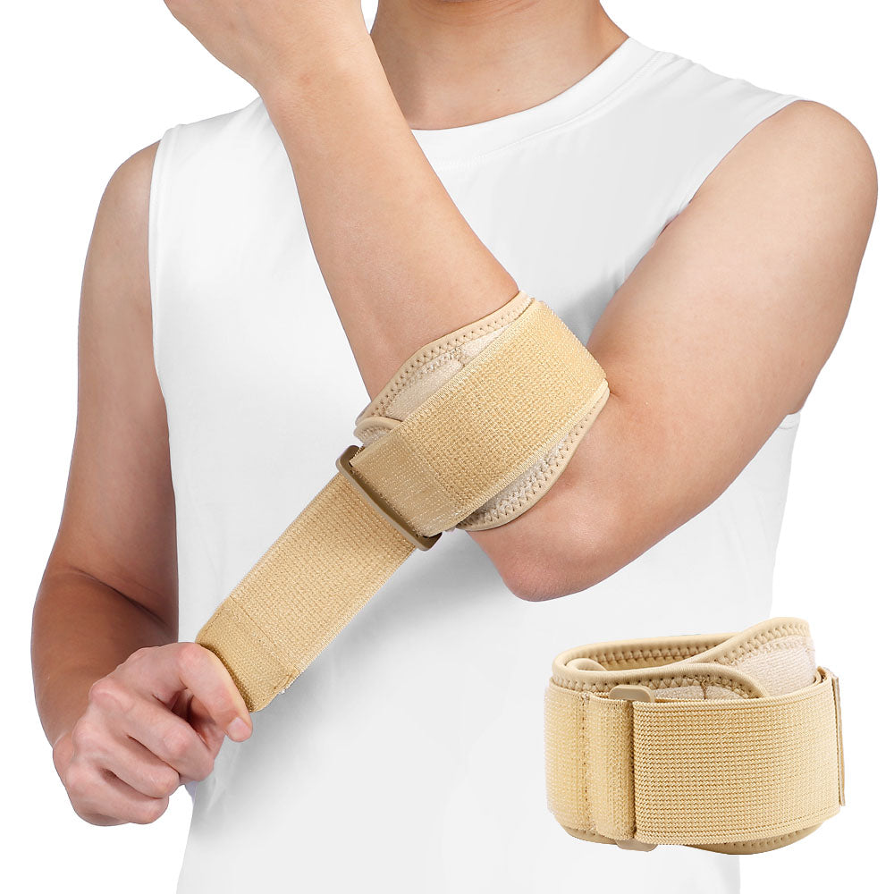 Velthek Tennis Elbow Strap Set, Comfortable Arm Relief Sleeves