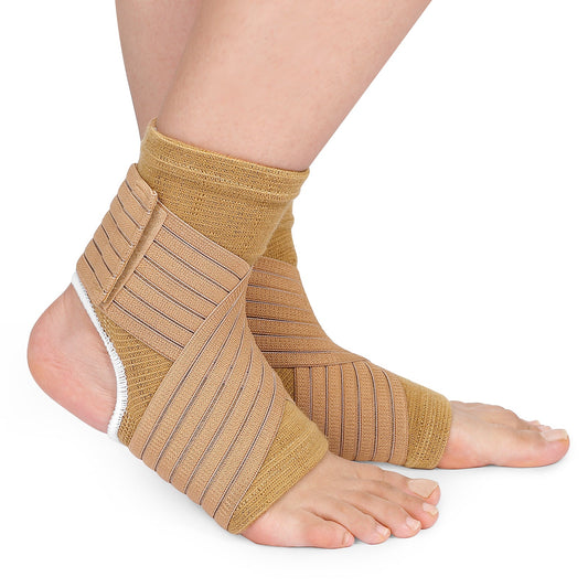 Athletic Ankle Support Wrap with Adjustable Straps – 2 Pack - Velthek