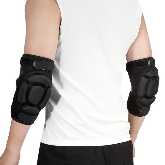 Protective Elbow Pads with Secure Fit Straps - 2 Pack - Velthek