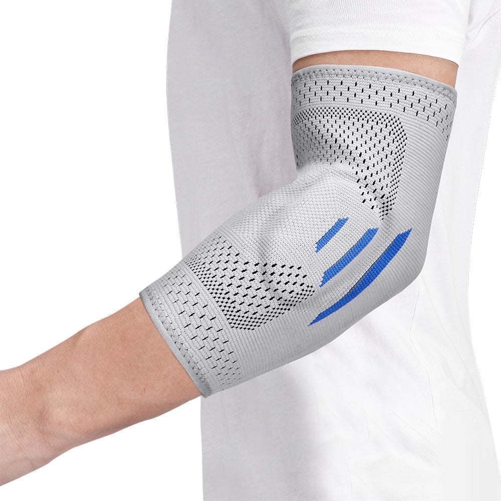 Velthek Comfortable Elbow Compression Sleeves 2 Pack