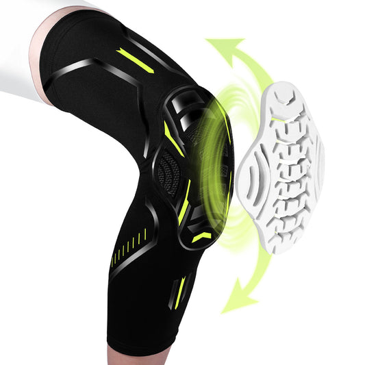 Protective Sports Football Knee Support Sleeve 2 Pack - Velthek