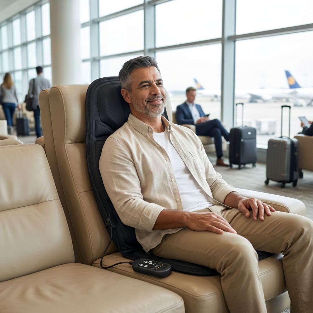 The Premium Massage Chair With Heated Back Neck Cushion