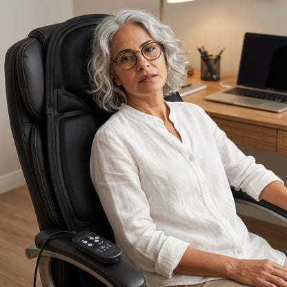 The Premium Massage Chair With Heated Back Neck Cushion
