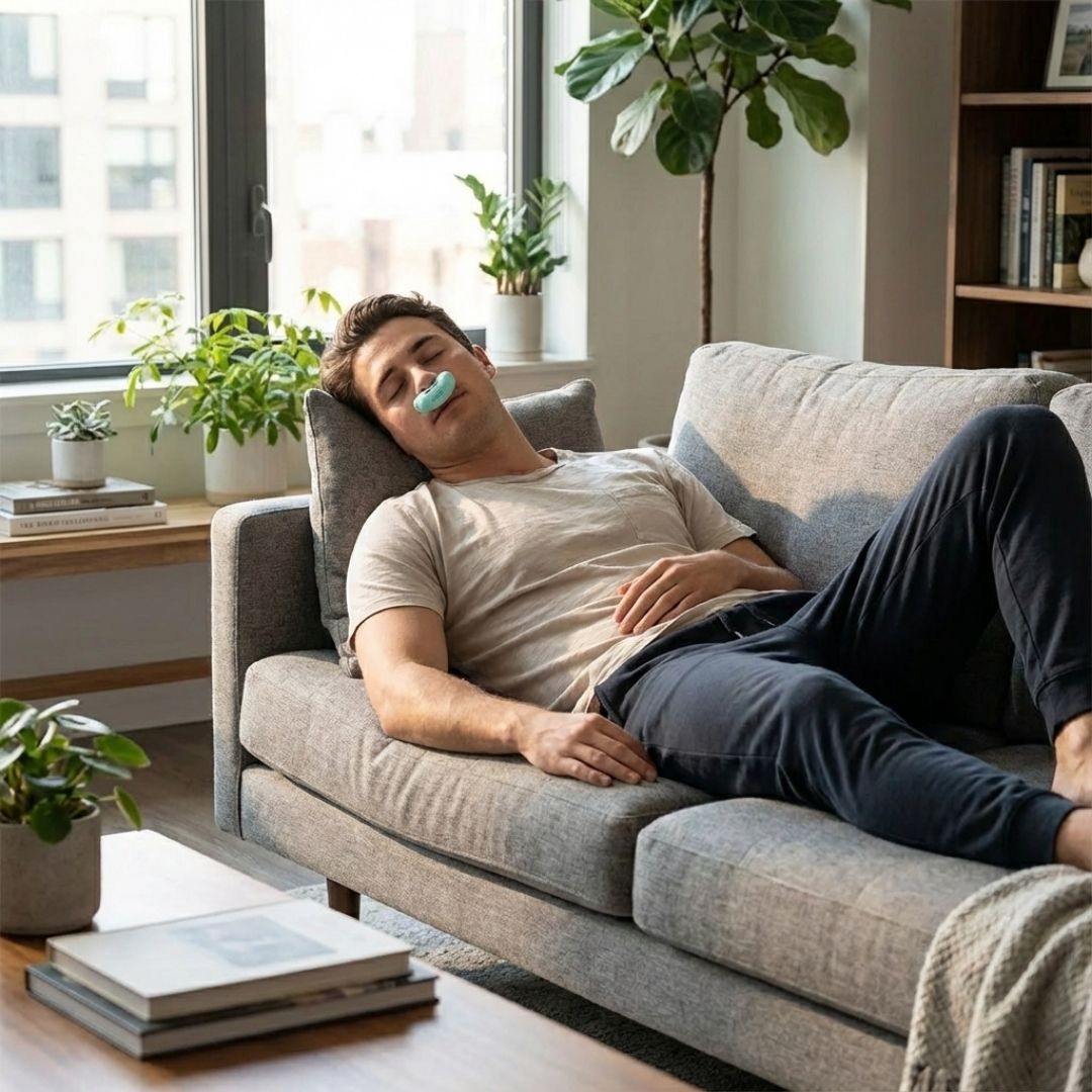 Micro CPAP Sleep Apnea Machine For Travel & Anti Snoring - CPAP Alternative