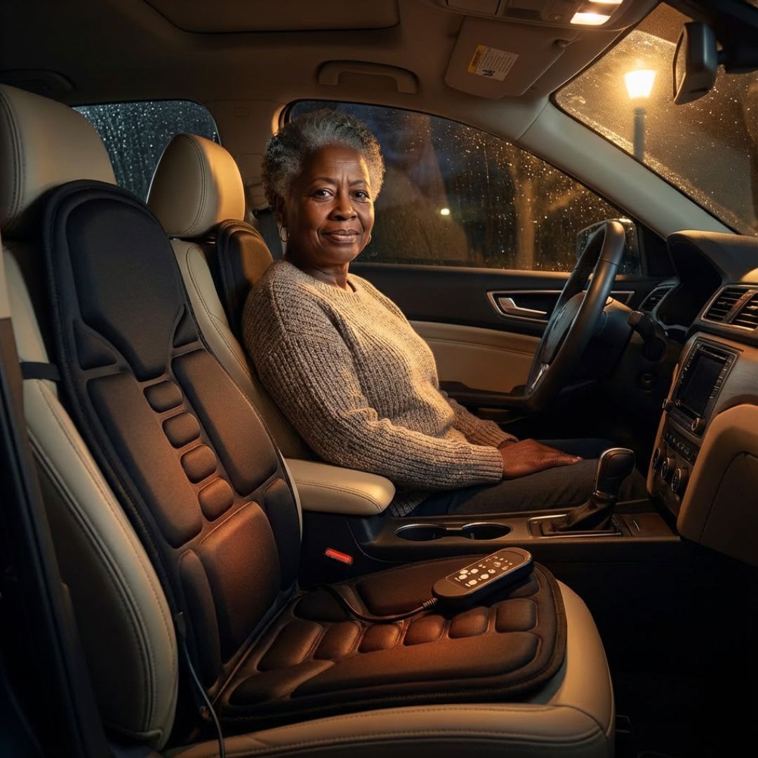 The Premium Massage Chair With Heated Back Neck Cushion