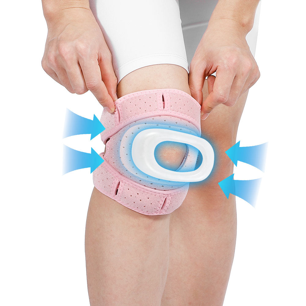 Comfortable Sports Knee Patella Strap - 2 Piece Set