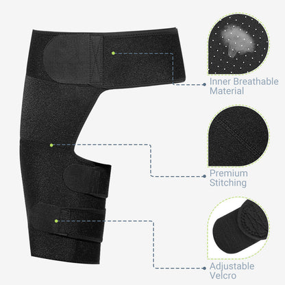Universal Hip and Leg Support for Sciatica Pain Relief FHM03