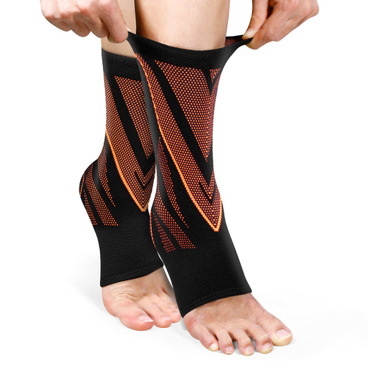 Comfortable Ankle Support Sleeves 2 Pack FAR03 - Velthek