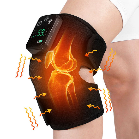 Thermal Knee Support with Soothing Massage for Pain Relief - Velthek