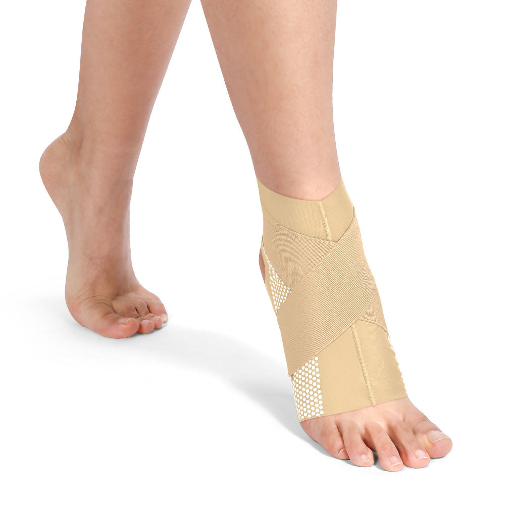 Flexible Fit Ankle Support Compression Sleeves 2 Pack
