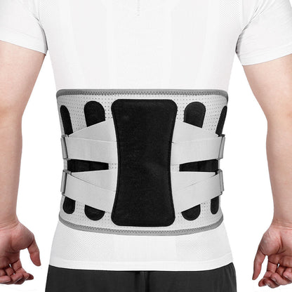 Adjustable Thermal Back Support with Detachable Pads