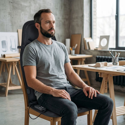 The Premium Massage Chair With Heated Back Neck Cushion