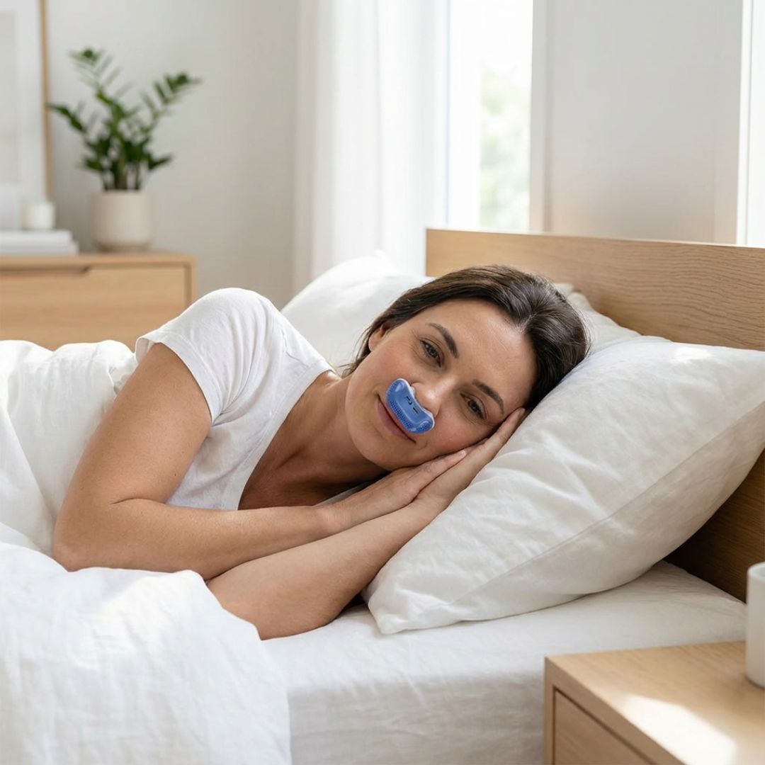Micro CPAP Sleep Apnea Machine For Travel & Anti Snoring - CPAP Alternative