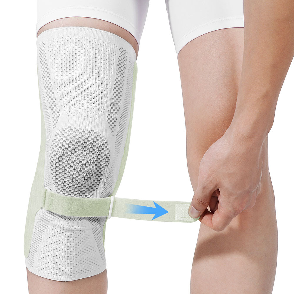 Athletic Knee Support Brace for Joint and Patella Stability - 2 Pack