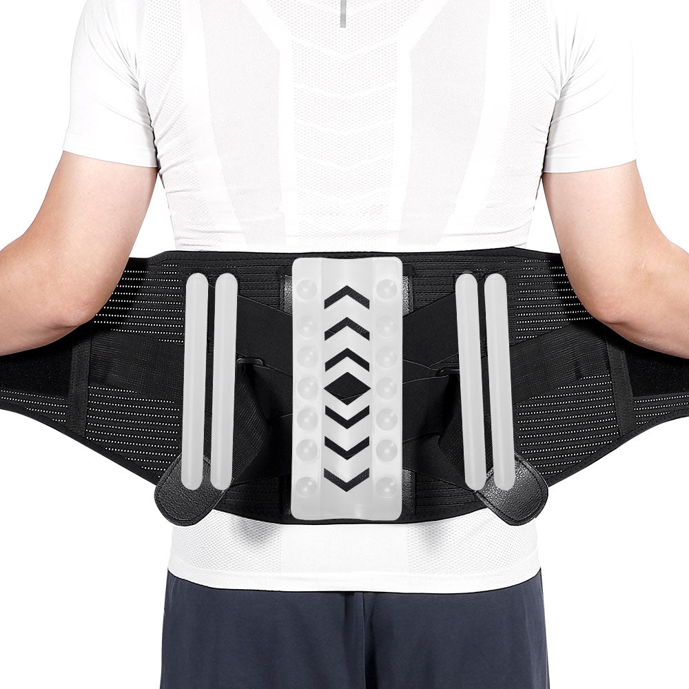 Warm Back Support Brace with Detachable Pad