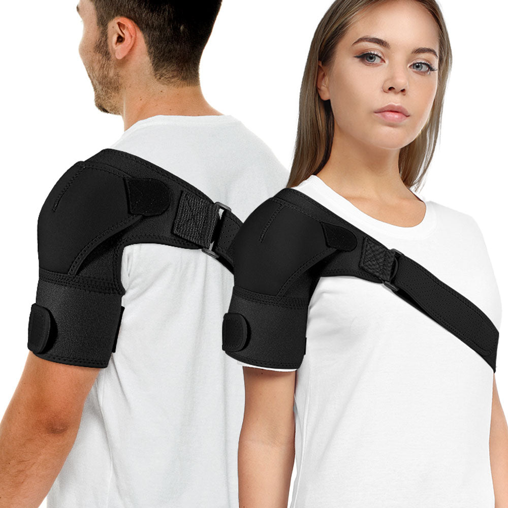 Therapeutic Shoulder Ice Wrap with Removable Cold Pack