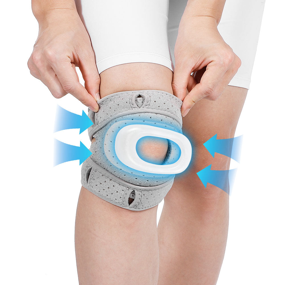 Comfortable Sports Knee Patella Strap - 2 Piece Set - Velthek